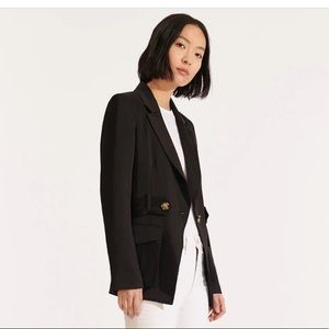 Black Veronica Beard dickey blazer NWT